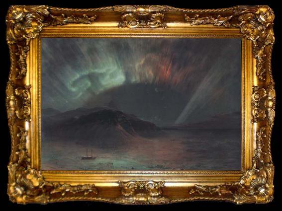 framed  Frederic E.Church Aurora Borealis, ta009-2